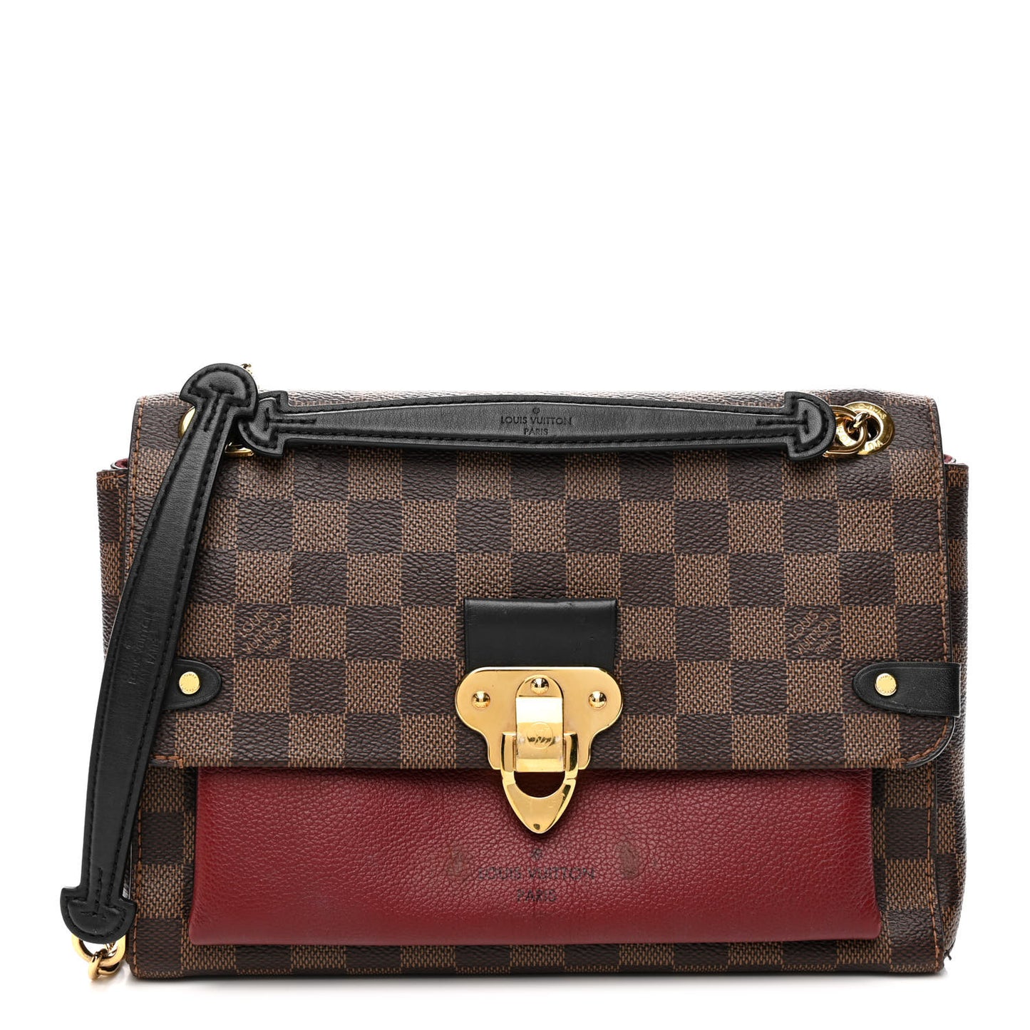 Damier Ebene Vavin PM Bordeaux
