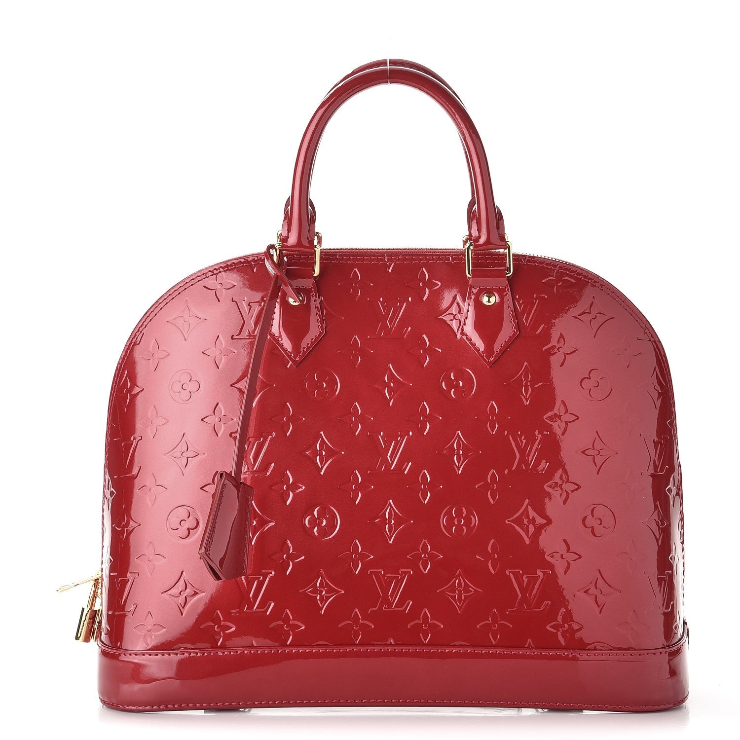 Louis Vuitton Vernis Alma MM Pomme D'Amour 1 of 7