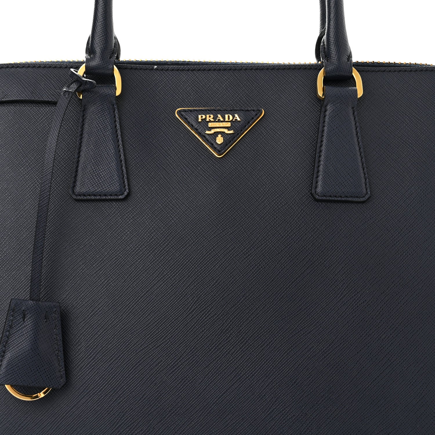 Prada Saffiano Large Promenade Tote Baltico 8 of 10