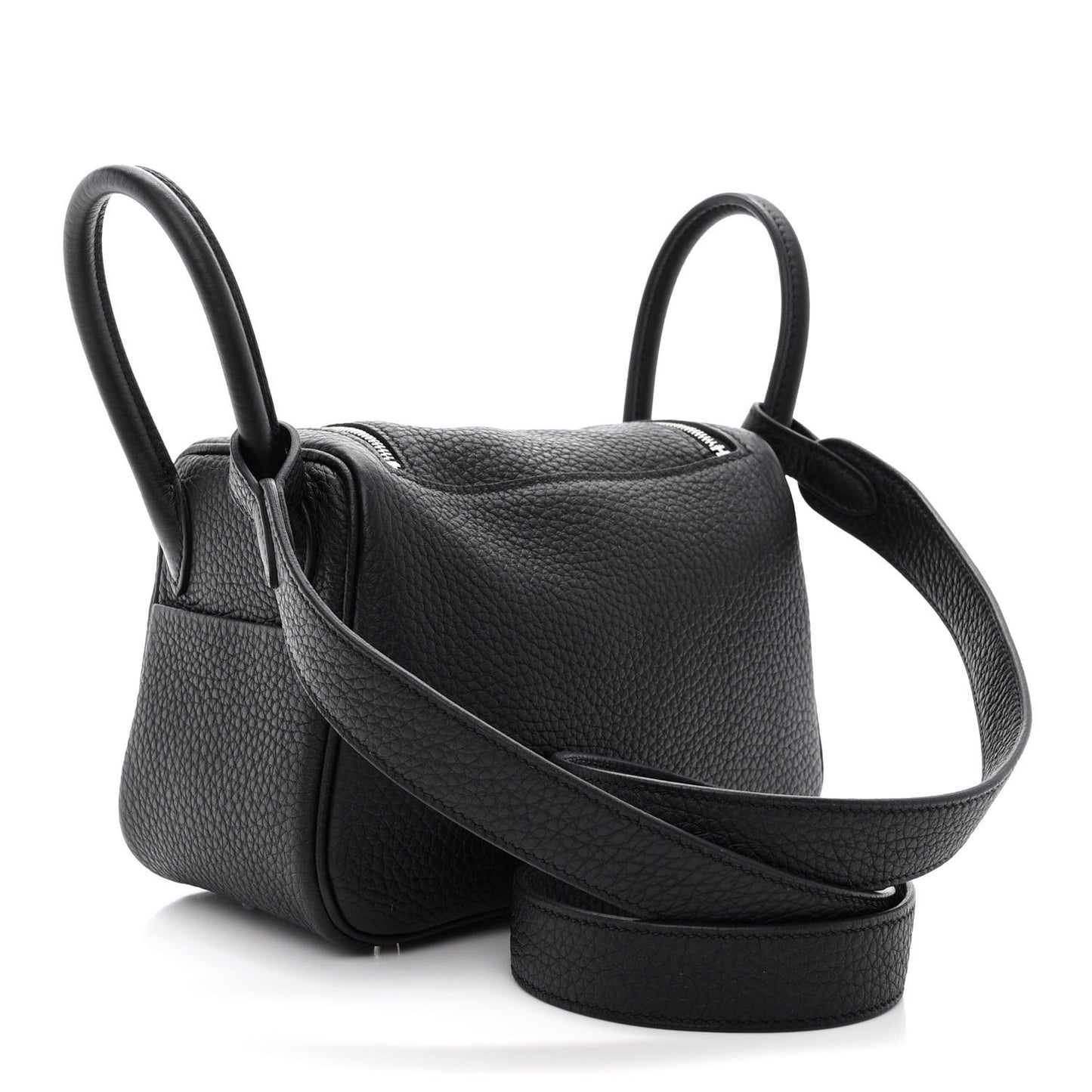 Taurillon Clemence Mini Lindy 20 Black