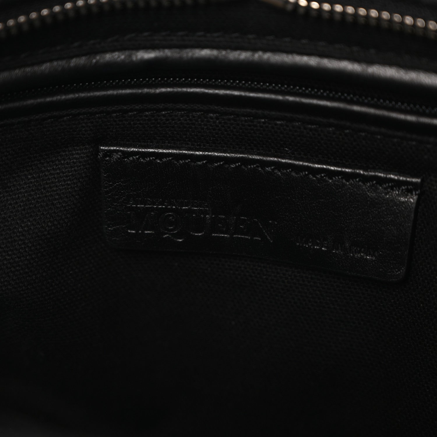 Alexander McQueen Velvet Shopper Tote Black 6 of 9