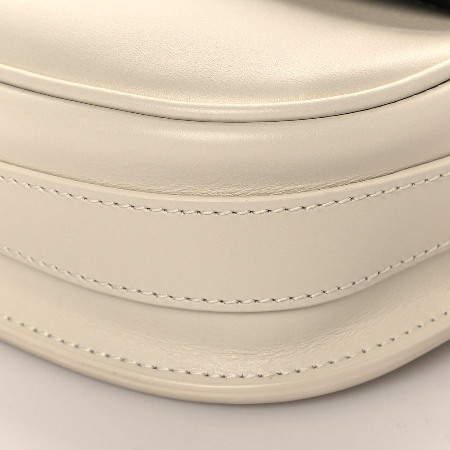 Box Calfskin East West Bobby Bag Latte