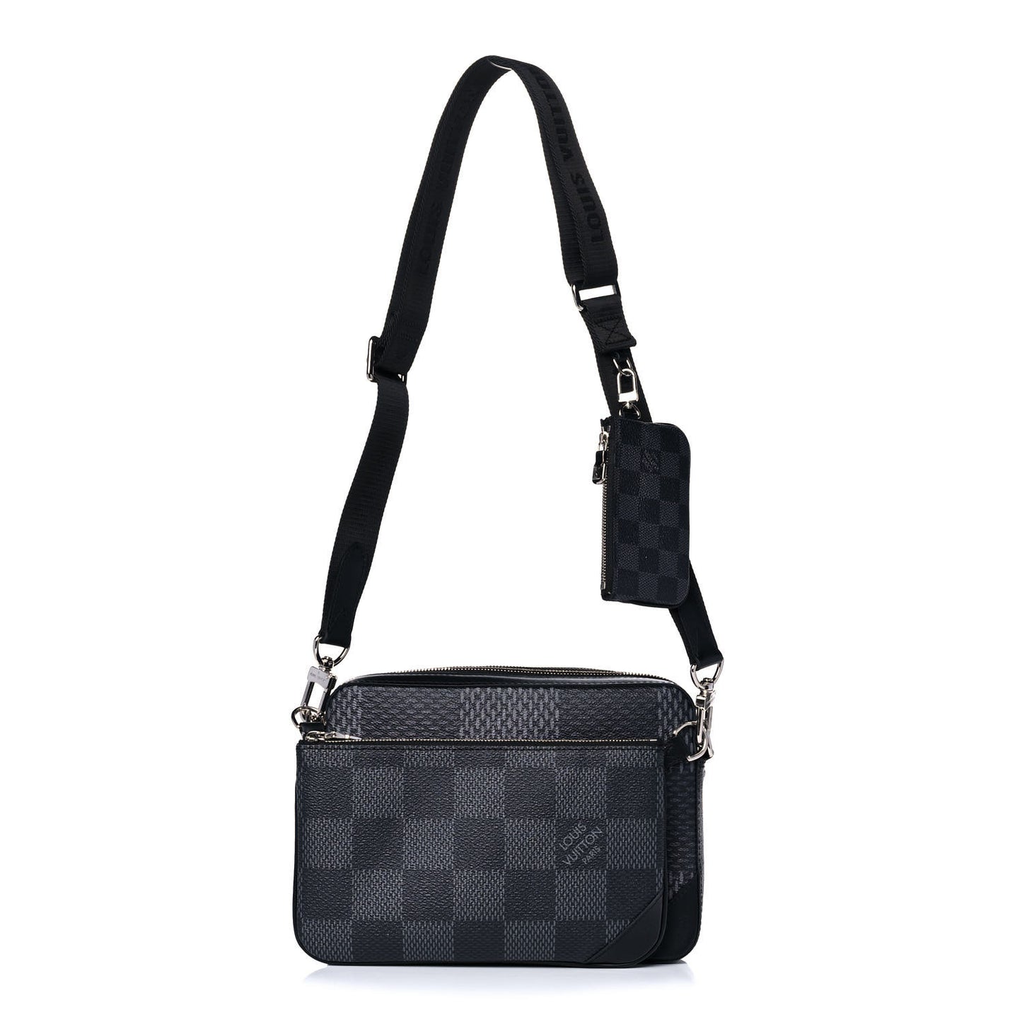 Damier Graphite 3D Trio Messenger