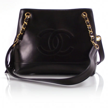 Chanel Lambskin Shopper Black 1 of 5