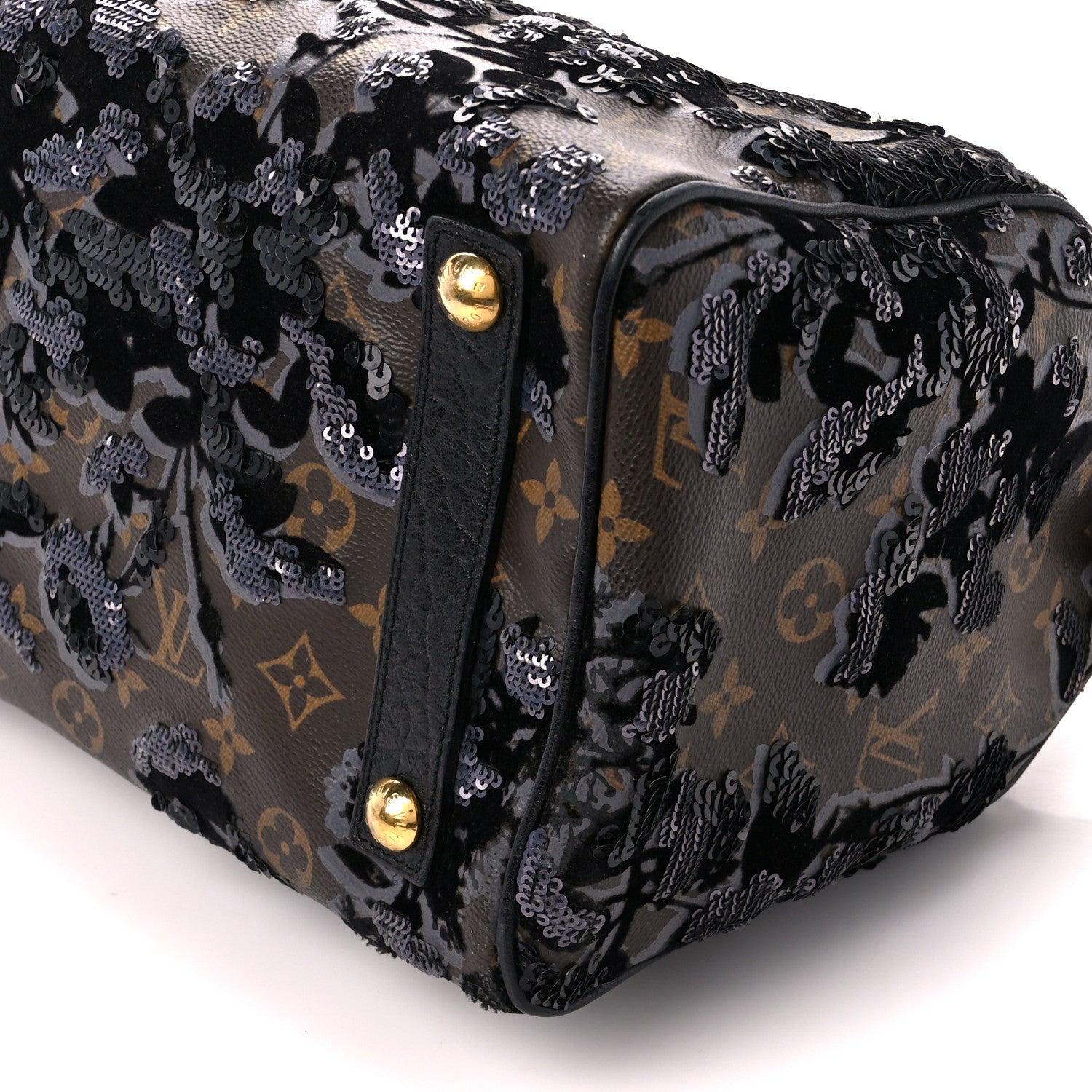 Louis Vuitton Monogram Fleur De Jais Sequins Speedy 30 13 of 14