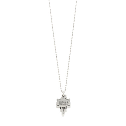 Chrome Hearts Sterling Silver Three Trinkets Necklace 6 of 9