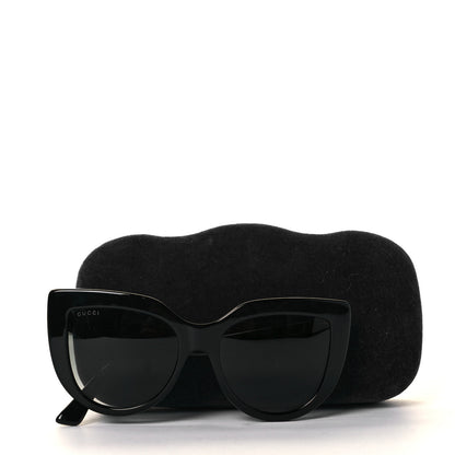 Gucci Cat Eye Sunglasses GG0164S Black 7 of 7