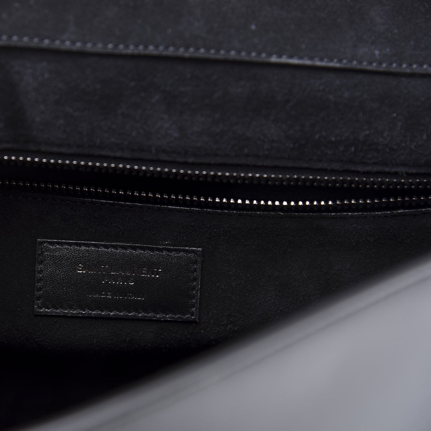 Smooth Calfskin Schoolbag Backpack Black