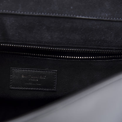 Saint Laurent Smooth Calfskin Schoolbag Backpack Black 5 of 11