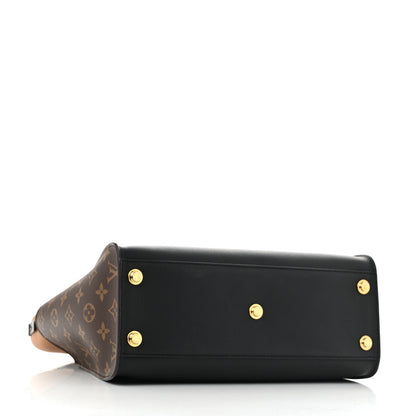 Louis Vuitton Calfskin Monogram On My Side Black 4 of 9