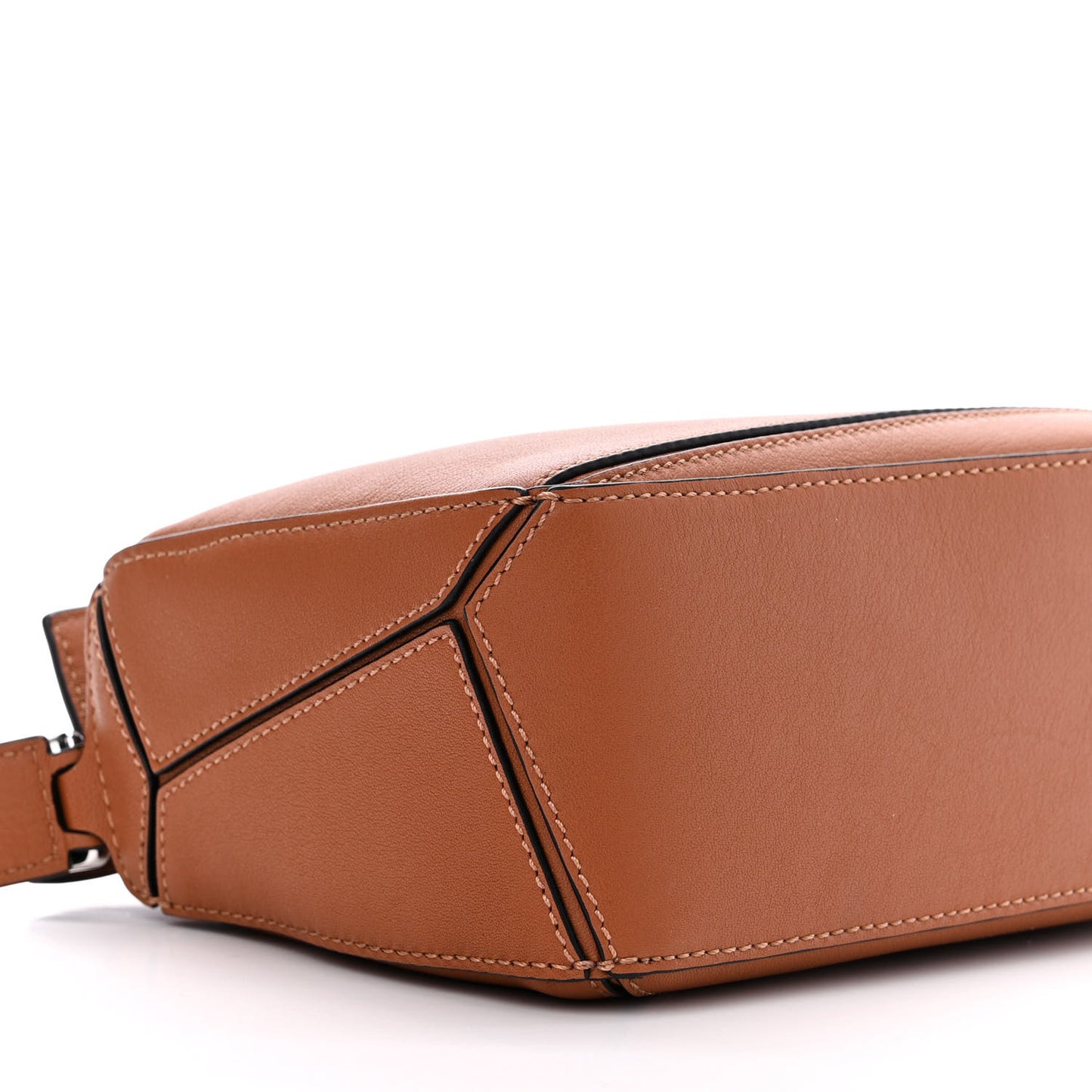 Calfskin Mini Puzzle Bag Tan