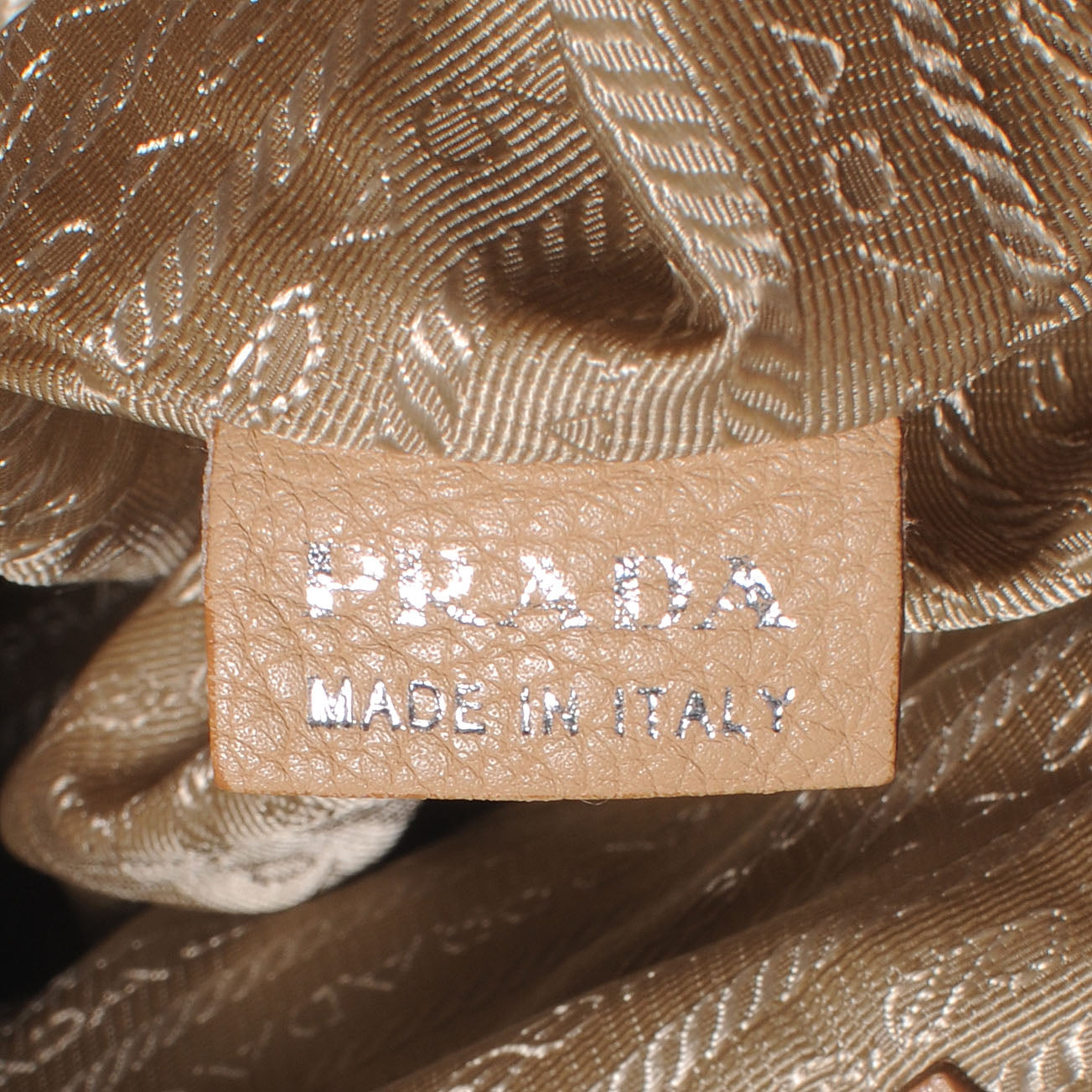 Prada Vitello Daino Tote Sughero 9 of 11