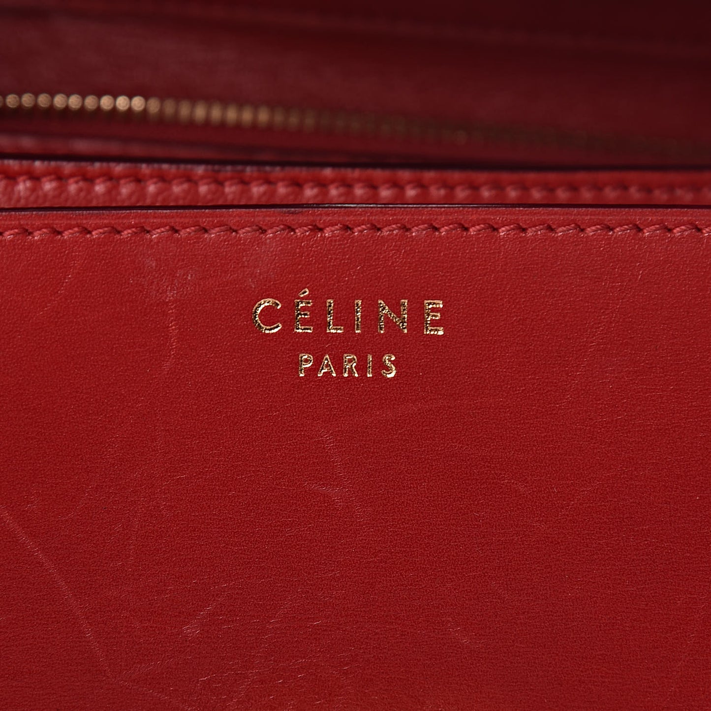 Box Calfskin Medium Classic Box Flap Bag Red