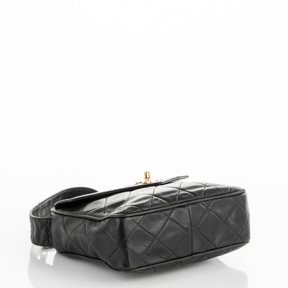 Chanel Lambskin Quilted Shoulder Bag Black 4 of 8