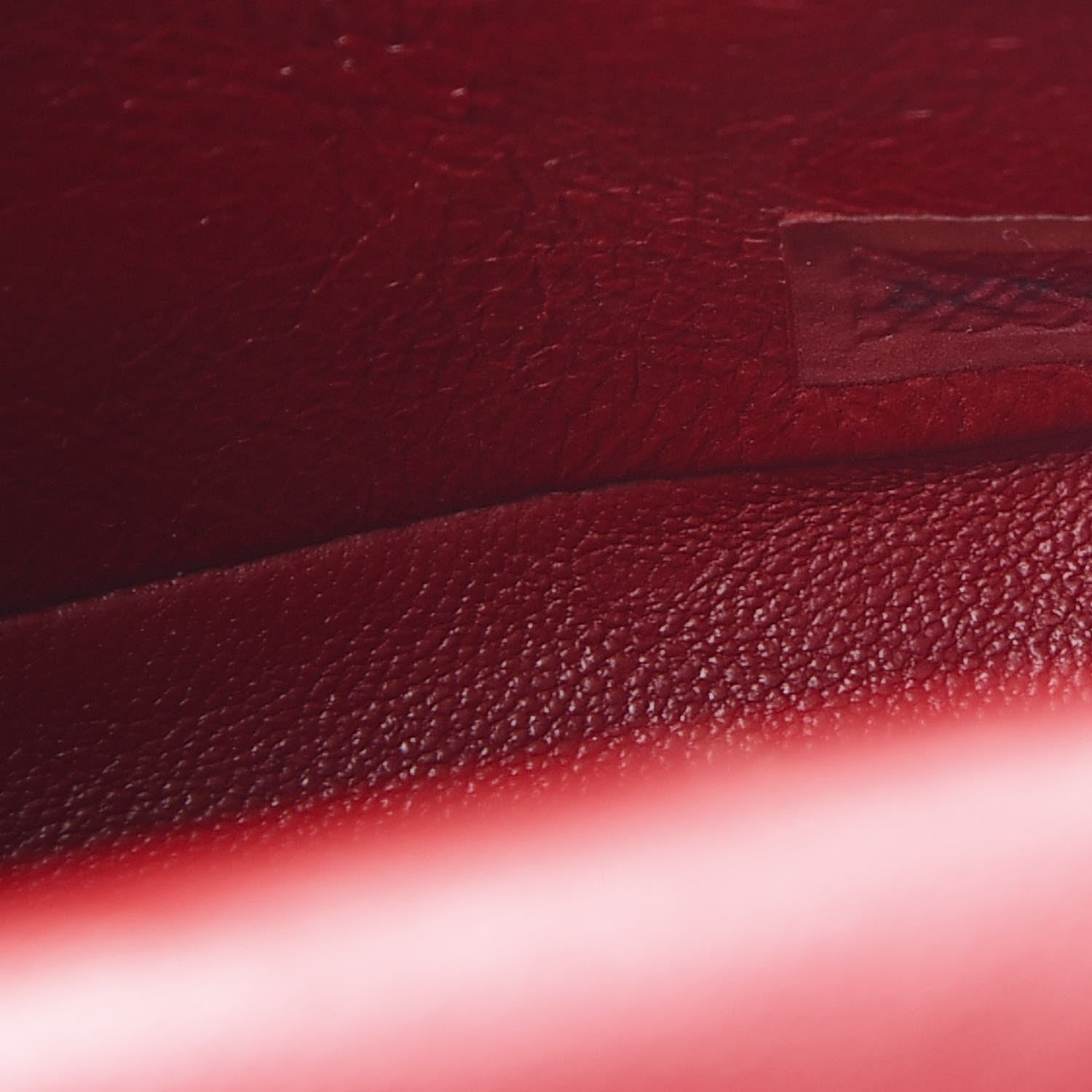 Chanel Lambskin Quilted Small Double Flap Red 8 of 9