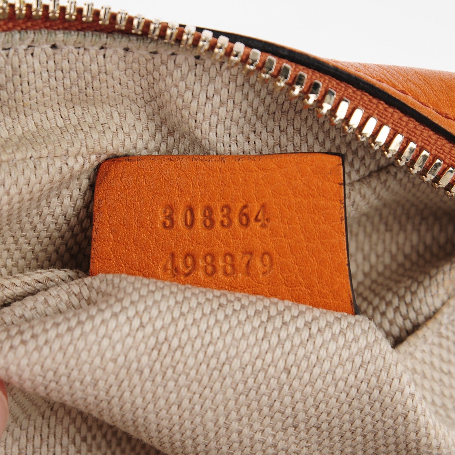 Gucci Pebbled Calfskin Small Soho Disco Bag Curcuma 7 of 7