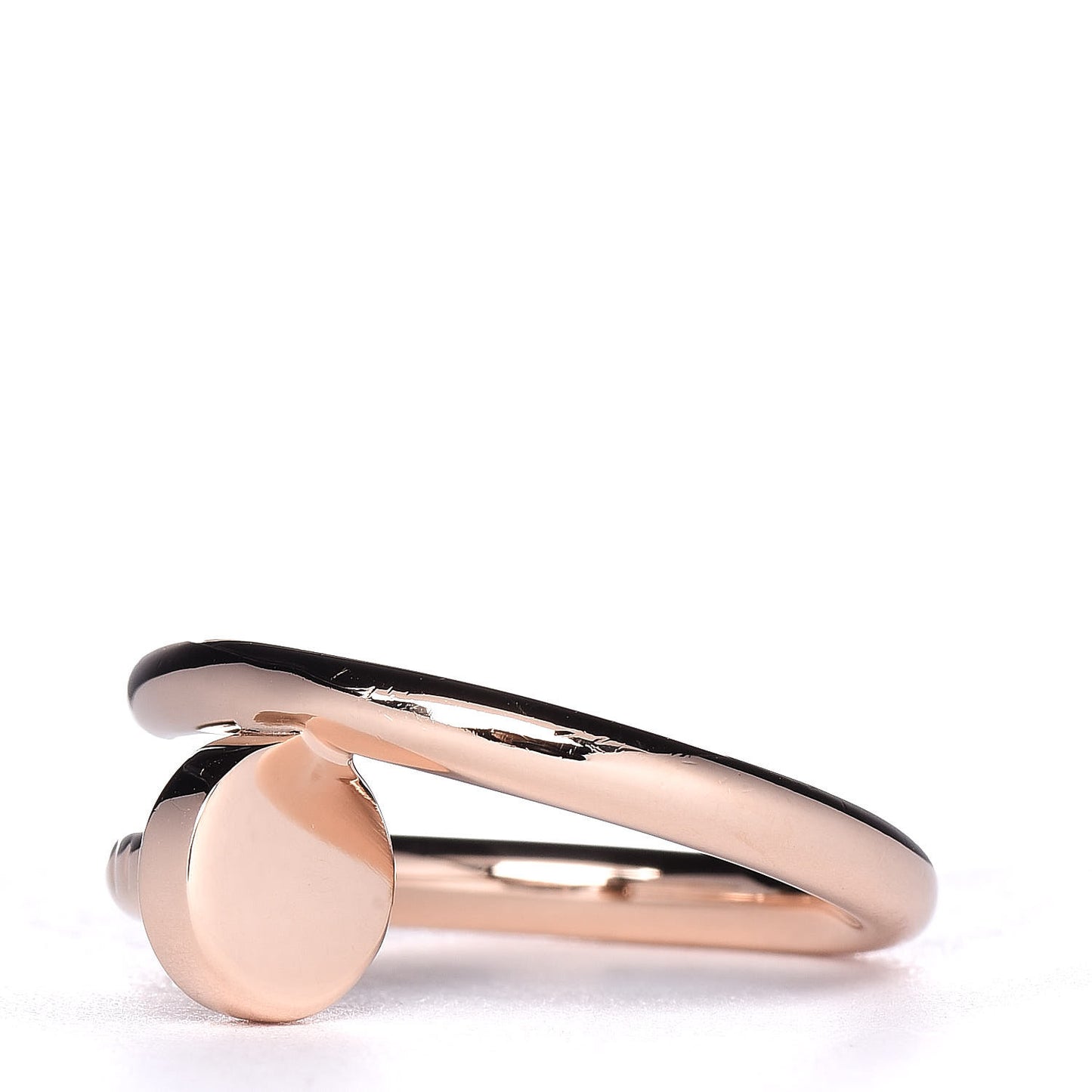 18K Pink Gold Juste Un Clou Ring 52 6