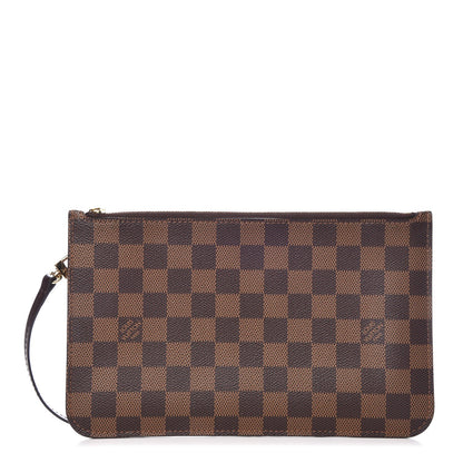 Louis Vuitton Damier Ebene Neverfull MM GM Pochette 1 of 8