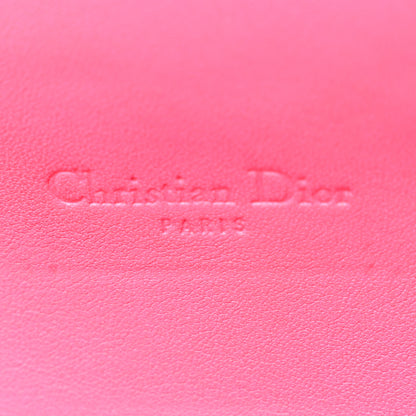 Christian Dior Patent Cannage Miss Dior Chain Wallet Fuchsia 6 of 12