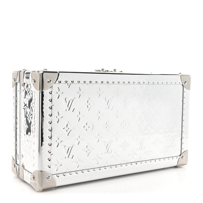 Louis Vuitton Monogram Miroir Coffret 8 Watch Case Silver 4 of 11