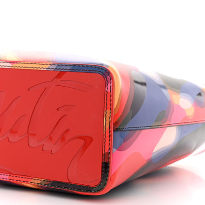 Christian Louboutin Patent Calfskin Paris Illusion Cabata Tote Multicolor 12 of 12