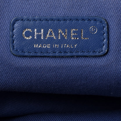 Chanel Canvas Medium Deauville Tote Dark Blue 9 of 18