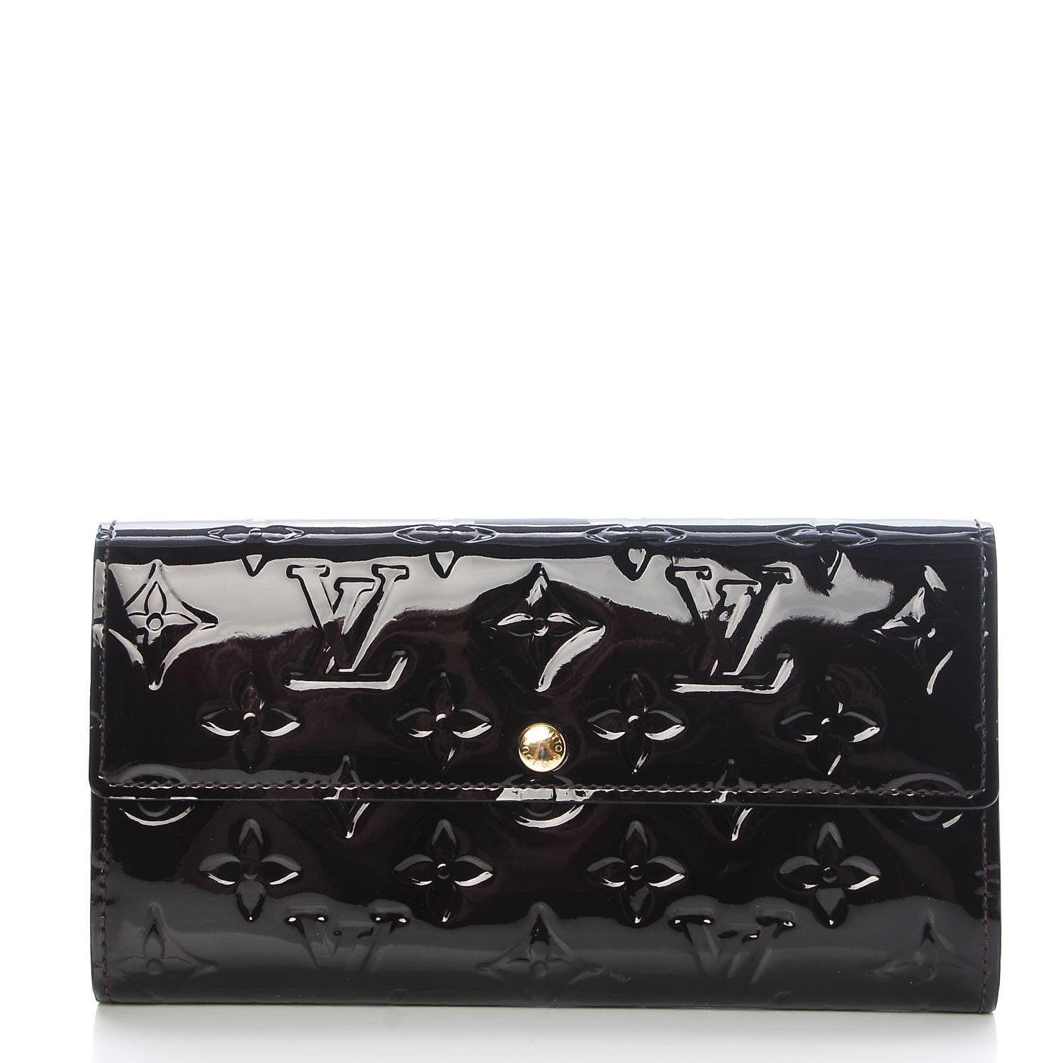 Louis Vuitton Vernis Sarah Wallet Amarante 1 of 9