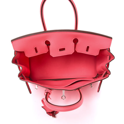 Hermes Swift Birkin 25 Rose Azalee 8 of 39