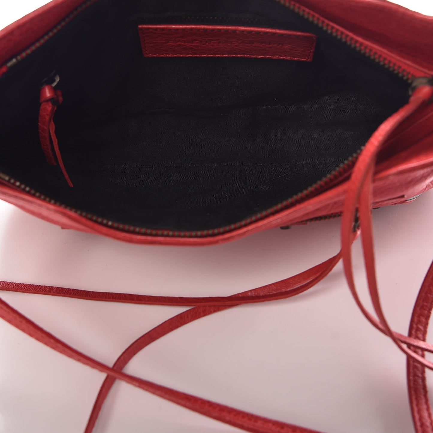 Agneau Classic Hardware Hip Rouge Coquelicot