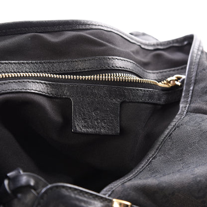 Gucci Monogram Medium Pelham Shoulder Bag Black 7 of 8