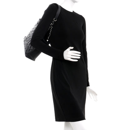 Chanel Caviar Quilted Petit Shopping Tote PST Black 2 of 7