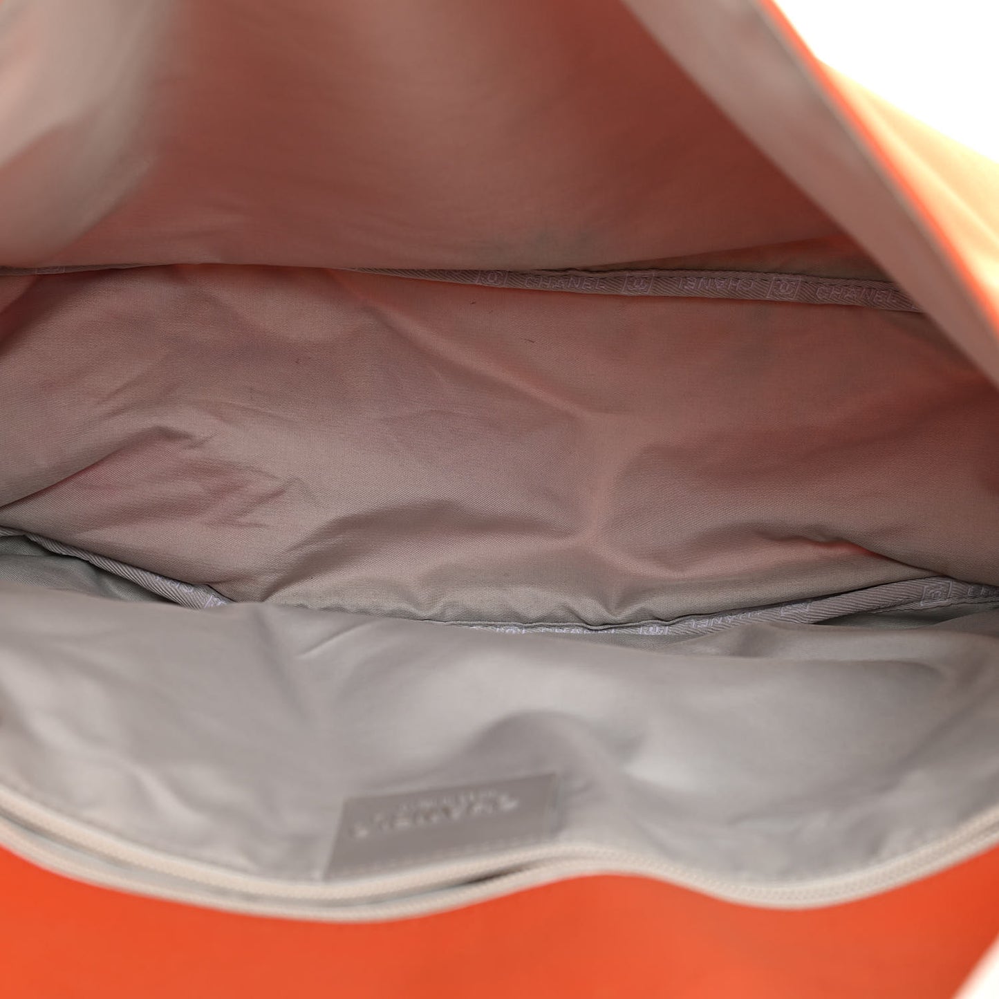 Nylon Quilted Sport CC Messenger Orange