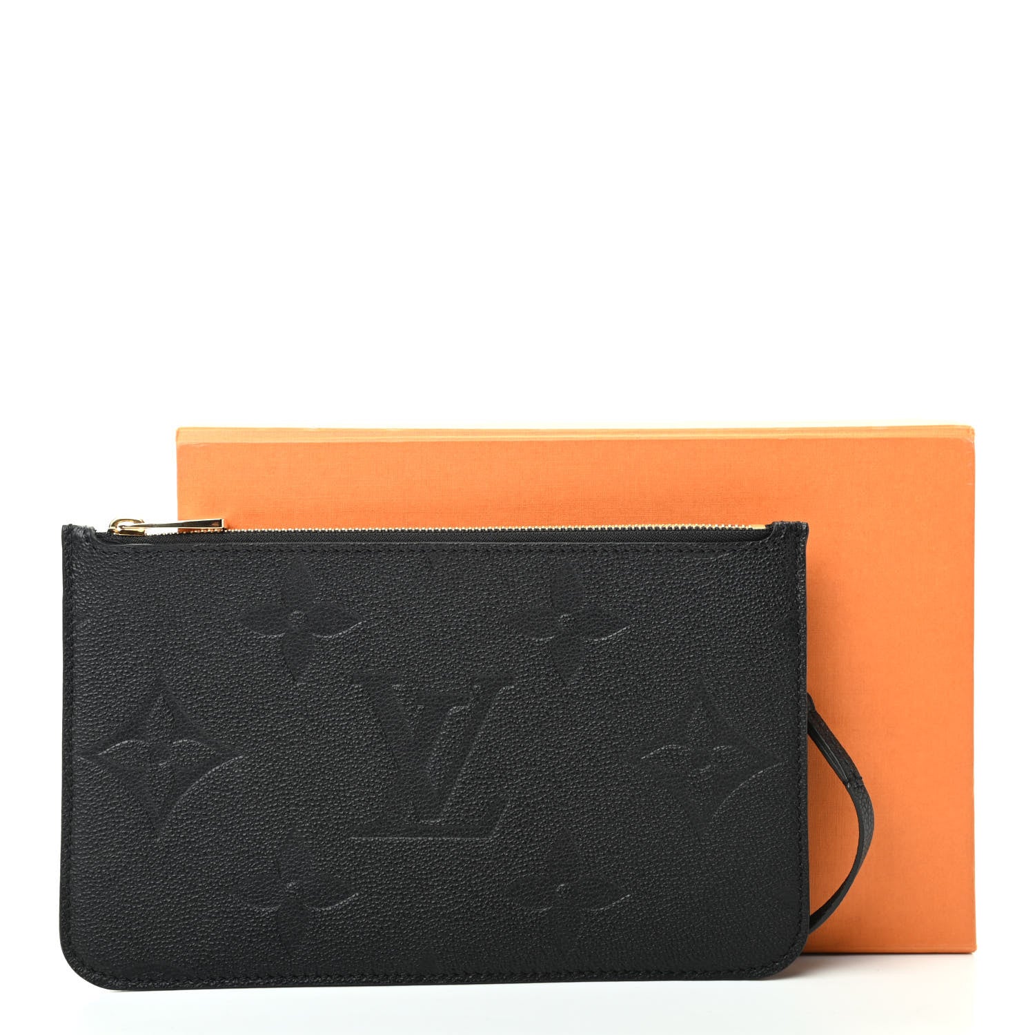 Louis Vuitton Empreinte Monogram Giant Neverfull MM Pochette Black 7 of 7