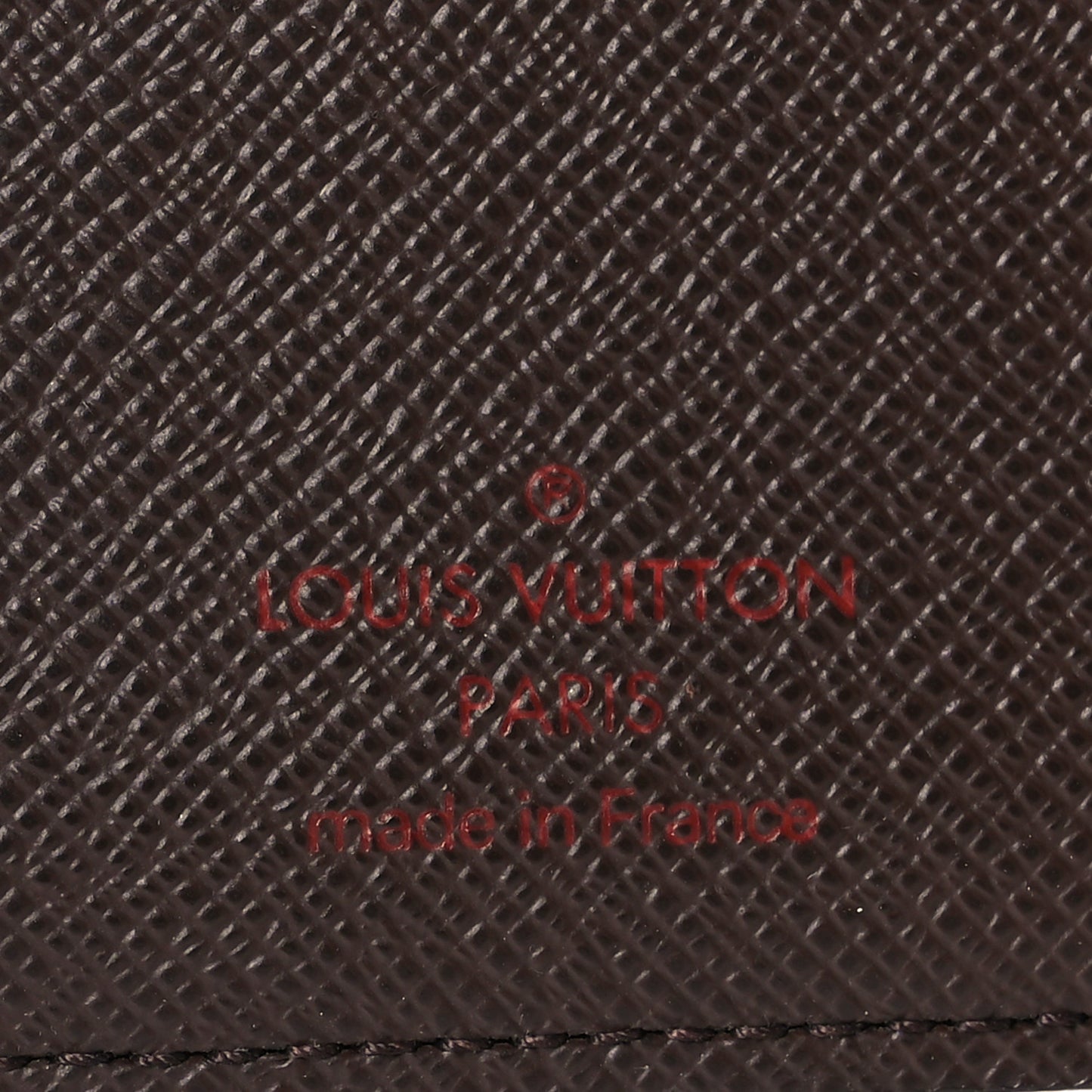 Damier Ebene Medium Ring Agenda Cover