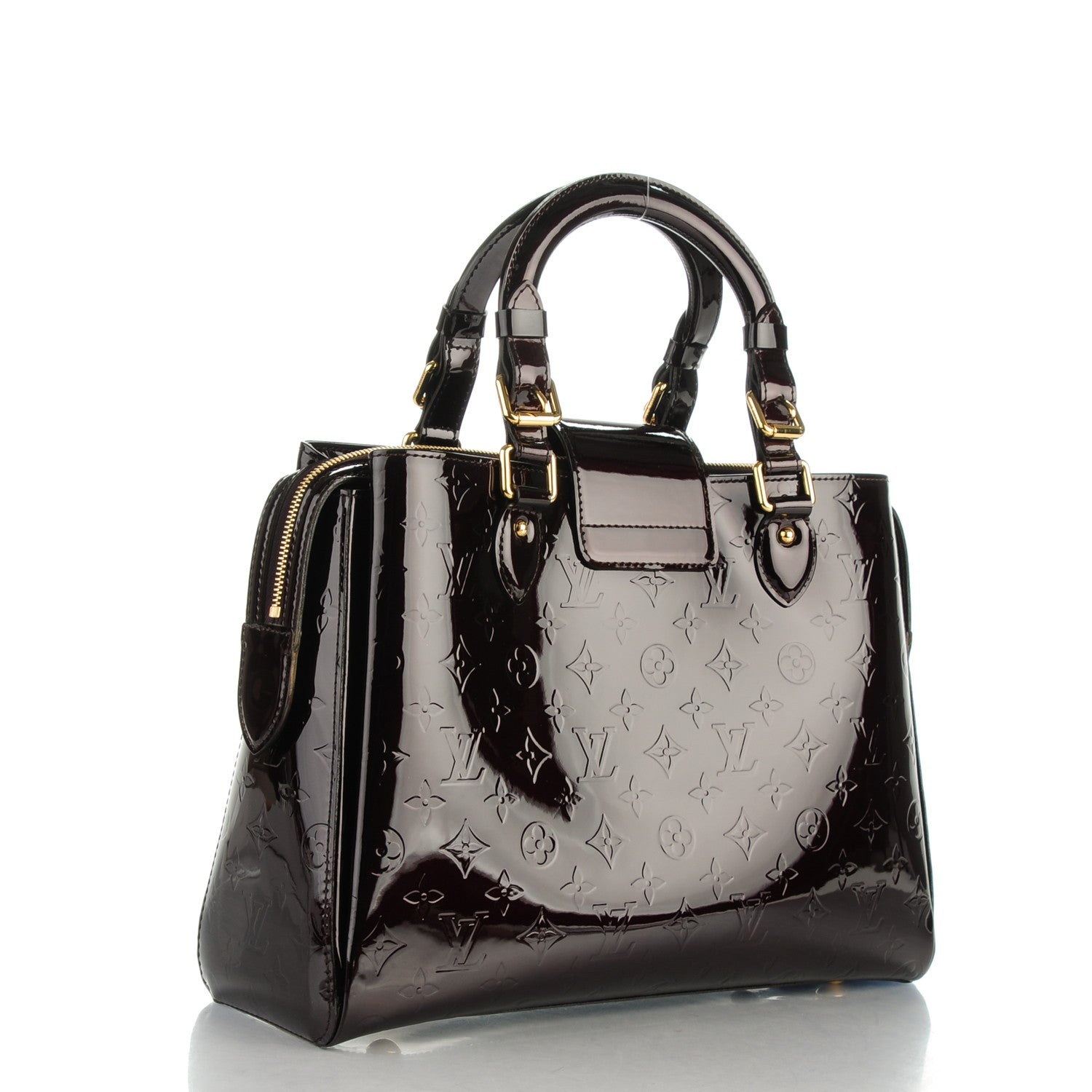 Louis Vuitton Vernis Melrose Avenue Amarante 3 of 6