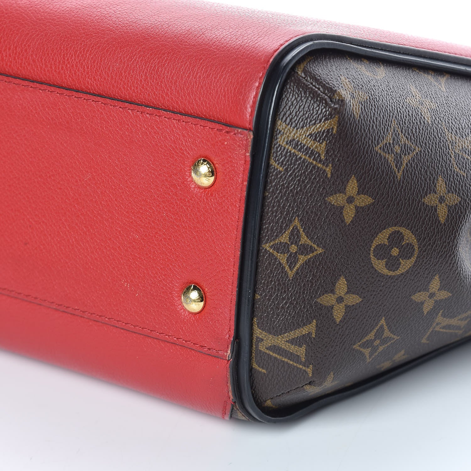 Louis Vuitton Calfskin Monogram Kimono Tote Cherry 6 of 9