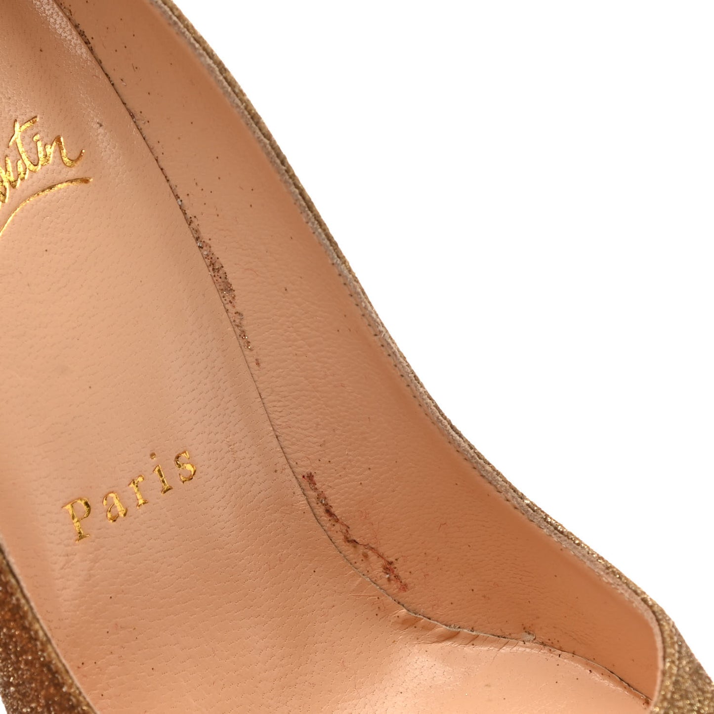 Glitter Pigalle Follies 100 Pumps 35 Gold