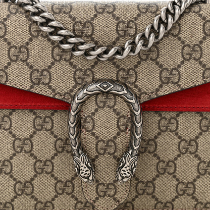 Gucci GG Supreme Monogram Mini Dionysus Shoulder Bag Hibiscus Red 8 of 10