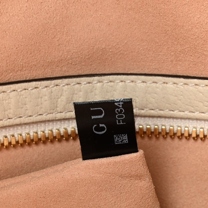 Gucci GG Supreme Monogram Les Pommes Small Ophidia Half Moon Hobo Beige Multicolor Mystic White 8 of 13
