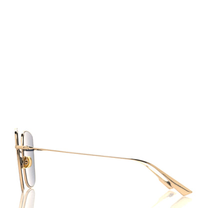 Christian Dior Metal Stellaire 1 Square Sunglasses Gold 3 of 10