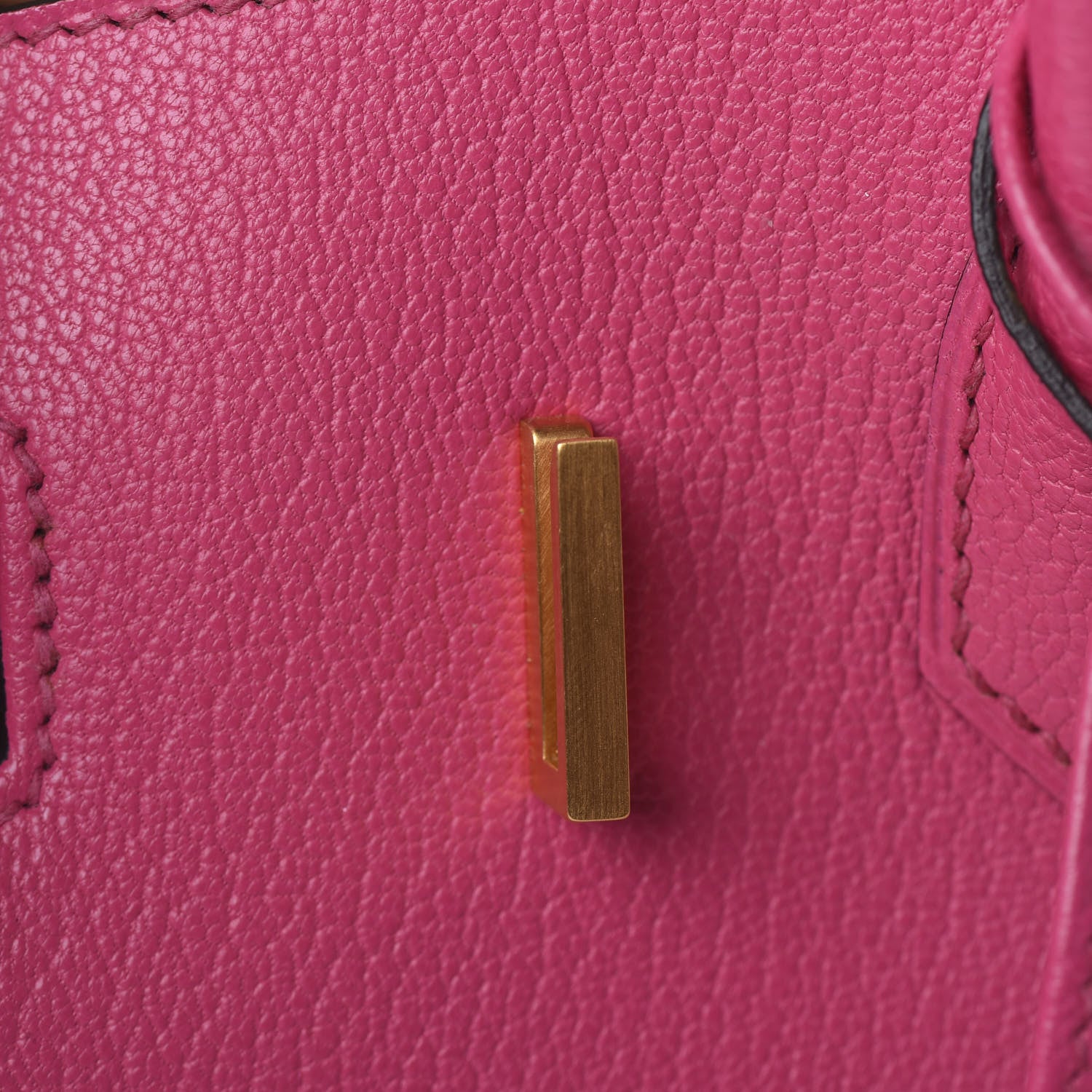 Hermes Chevre Mysore Horseshoe Birkin 30 Rose Tyrien Ultraviolet 18 of 35