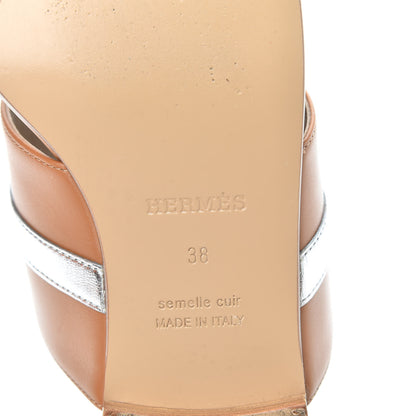 Hermes Calfskin Avenue Buckle 38 Gold Argent Black 6 of 7