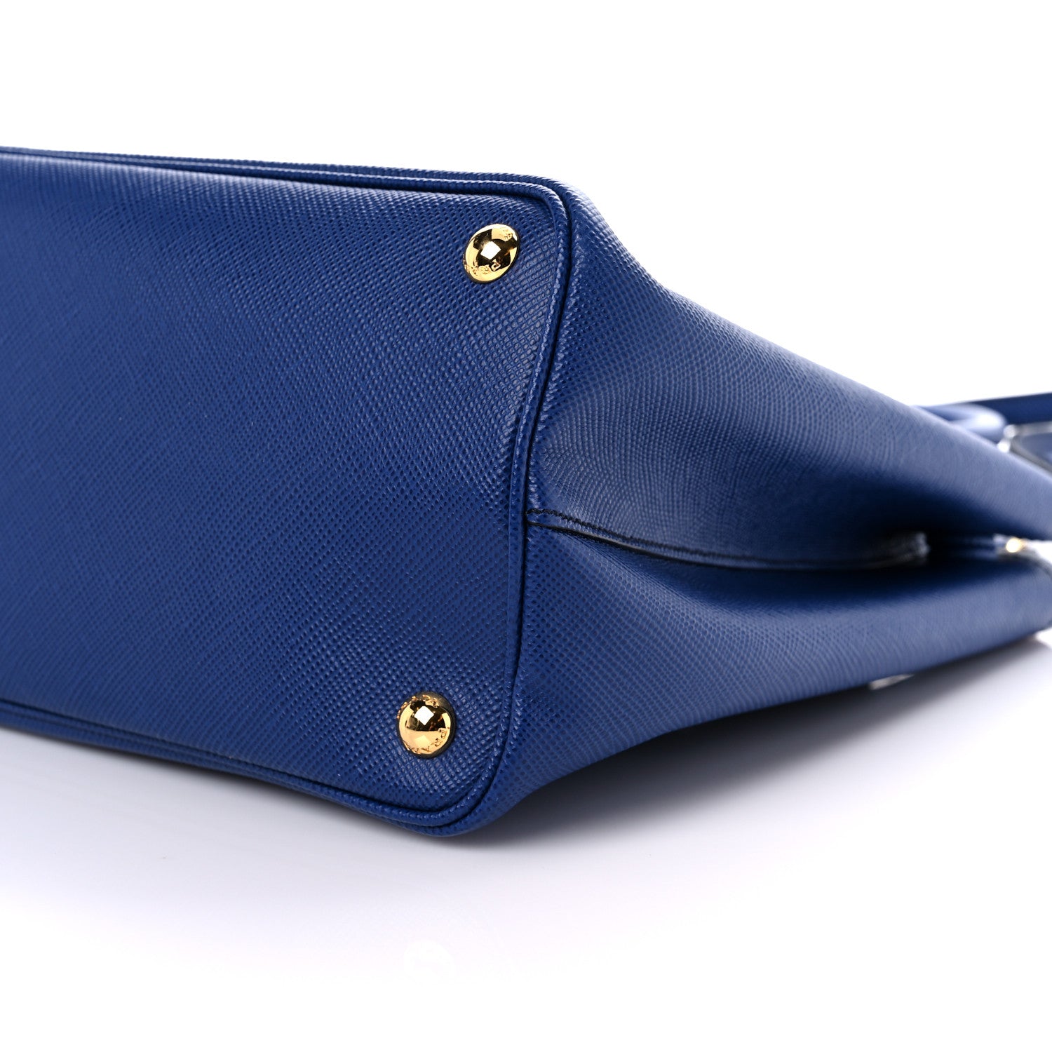 Prada Saffiano Cuir Medium Double Bag Inchiostro 9 of 9