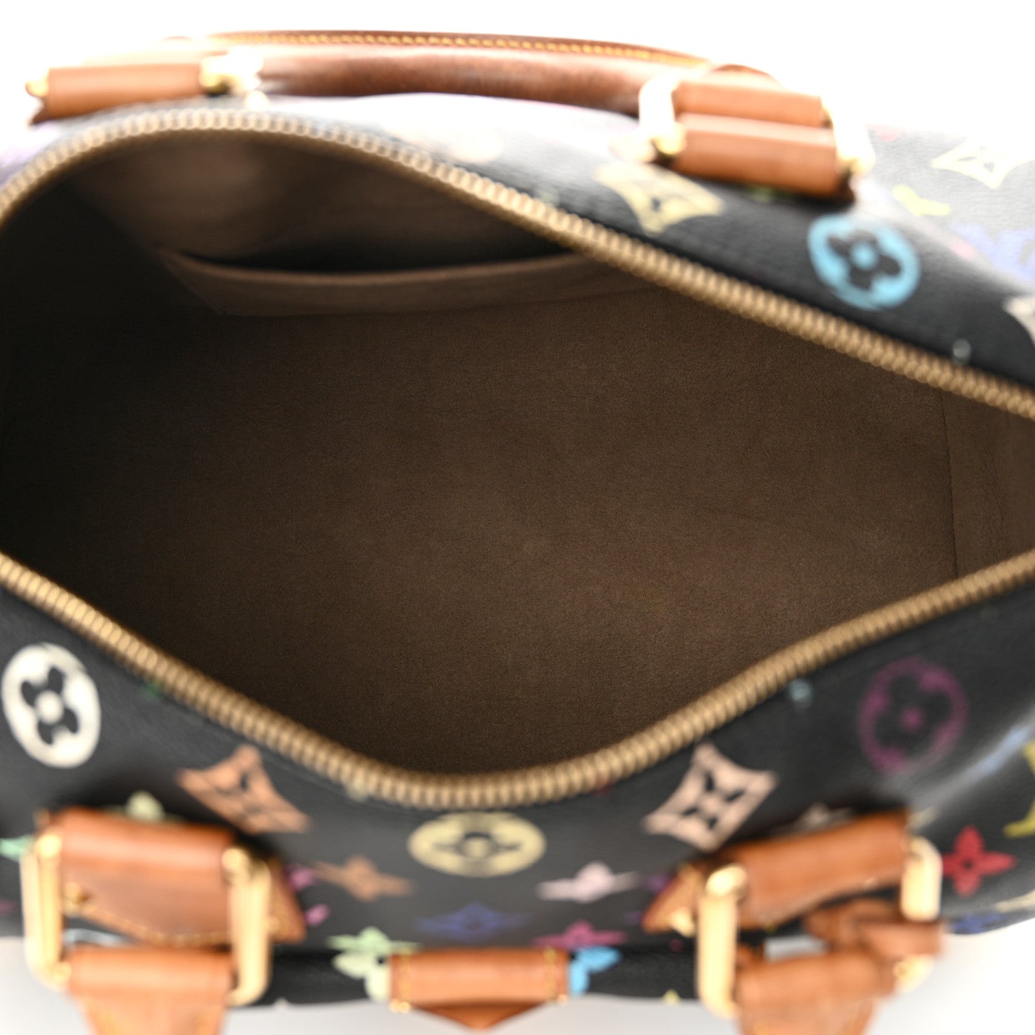 Louis Vuitton Monogram Multicolor Speedy 30 Black 5 of 16