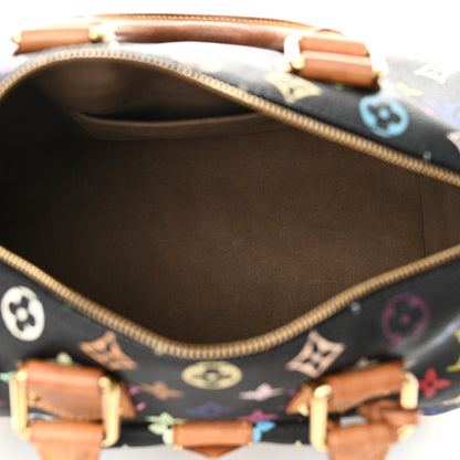 Louis Vuitton Monogram Multicolor Speedy 30 Black 5 of 16