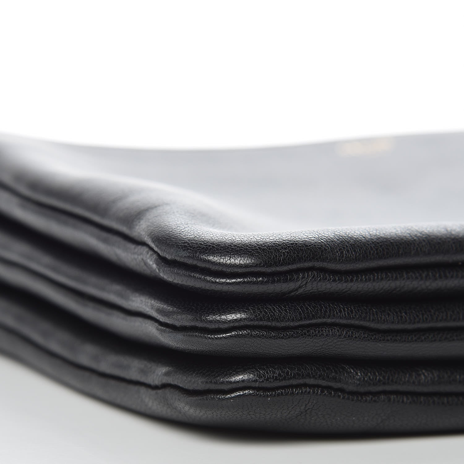 Celine Lambskin Small Trio Crossbody Bag Black 9 of 10