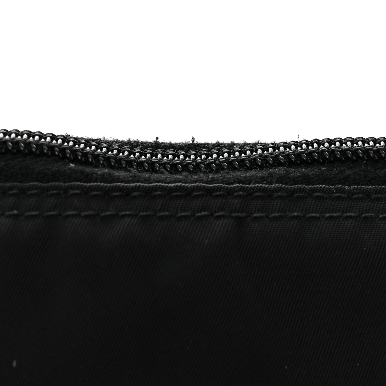 Prada Tessuto Nylon Saffiano Flat Messenger Bag Black 10 of 10