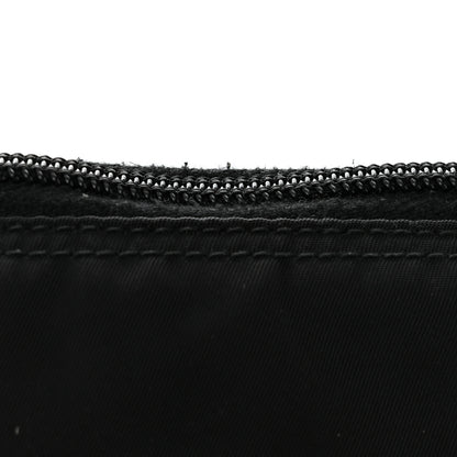 Prada Tessuto Nylon Saffiano Flat Messenger Bag Black 10 of 10