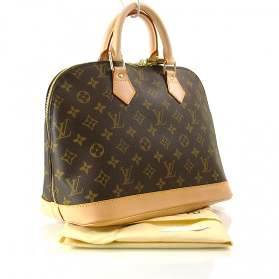 Monogram Alma Handbag Tote