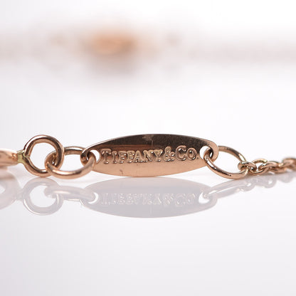 Tiffany 18K Rose Gold Diamond .35ct Elsa Peretti Diamonds by the Yard Bracelet 4 of 7
